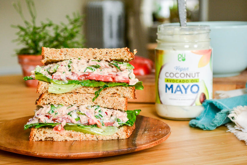 Tuna Salad Sandwich with NUCO Vegan MAYO