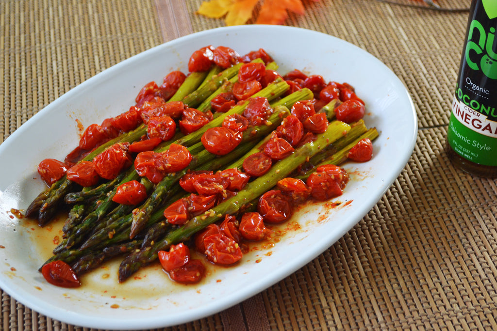 Balsamic Roasted Asparagus and Tomatoes – NUCO Online Store