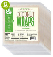 NUCO Coconut Wraps (One Pack of Five Wraps)