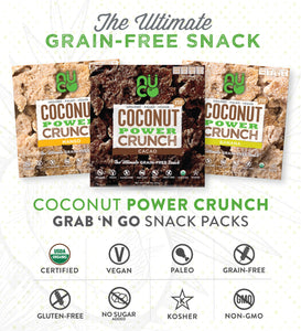 Coconut Power Crunch Snacks | Available on Amazon Prime