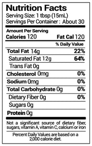 NUCO Organic Refined Coconut Oil (54 FL OZ)