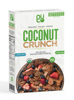 Gluten Free and Grain Free Cereal. Plant based 100% made from organic coconuts.