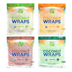 NUCO Organic Coconut Wraps are a Paleo, Vegan, and Gluten & Grain-Free alternative to bread and tortillas - plus they are Raw! 